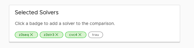 Tool selection
